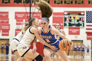 Morgantown girls tip off state tournament against Princeton